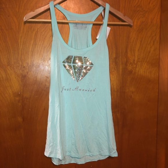 Victoria’s secret just married sequins tank top s - Picture 1 of 4